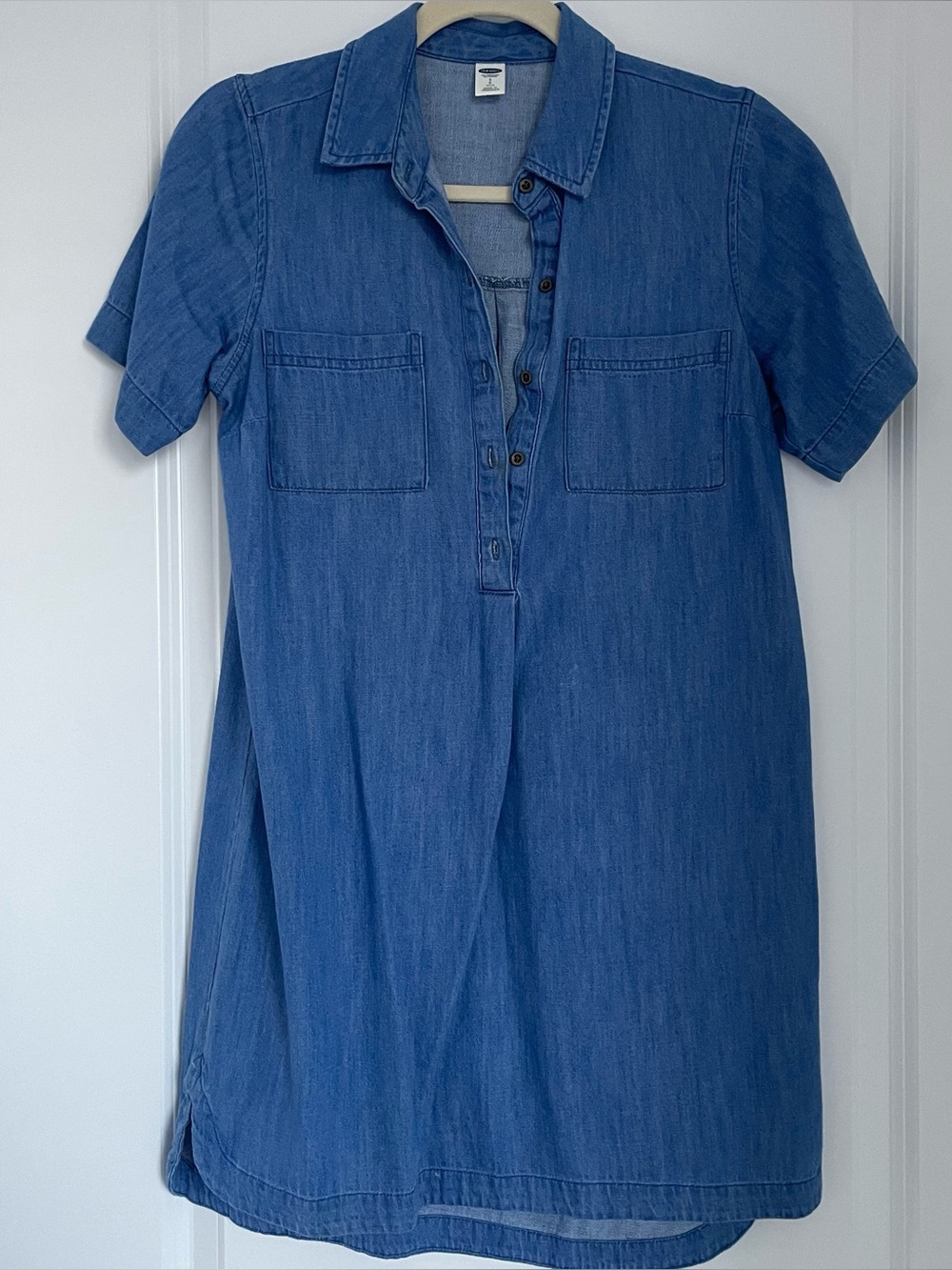 Old Navy Denim Shirt Dress - Blue